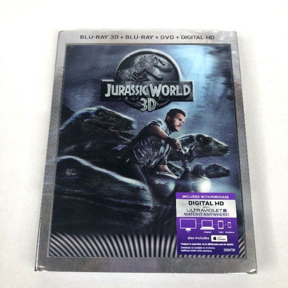 Jurassic World 3D Blu Ray Pack